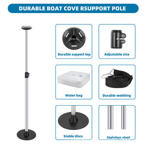 Tige de support en aluminium réglable pour les housses de ponton Jon et V-Type pour améliorer la stabilité et la durabilité - Product Image 3