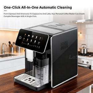 業務用全自動イタリア製プロ仕様エスプレッソマシン 6 in 1 カプチーノ ミルク カフェ ラテ ホットミルク エスプレッソ - Product Image 5