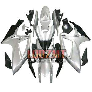 Corps d'injection pour <span class=keywords><strong>SUZUKI</strong></span> GSX-R750 GSXR 600 <span class=keywords><strong>750</strong></span> <span class=keywords><strong>CC</strong></span> K6 GSXR600 137No.67 GSXR-600 GSXR750 06 07 2006 2007 Kit de carénage argent stock - Product Image 1