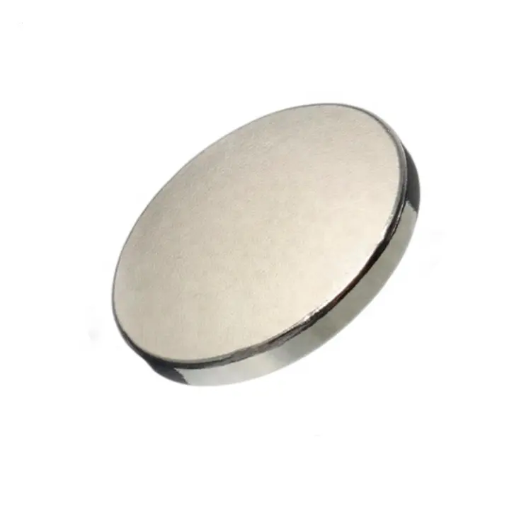 Постоянный круглый неодимовый магнит NdFeB D20 x 3 мм 20x4 сильный диаметр диска 20 мм