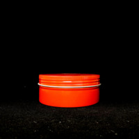 Boîtes en aluminium personnalisées de qualité alimentaire en gros, matériaux recyclés, design gaufré, bouchon brosse, marque KX, pour stockage de chocolat, gâteaux et sucre