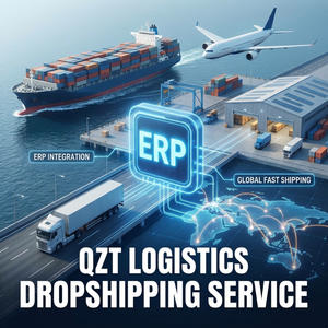 ตัวแทนดรอปชิปปิ้ง Shopify Amazon ebay Tiktok Temu 1688 Taobao Weidian Pinduoduo จัดเก็บและบรรจุภัณฑ์ฟรี พร้อมระบบ ERP - Product Image 1