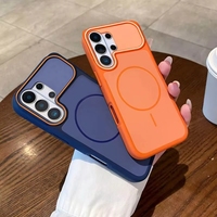 Casing Ponsel Pintar Magnetik Nirkabel untuk Samsung S26 Plus, Pelindung Anti Benturan untuk Samsung S26 Ultra S25U S24U S23U
