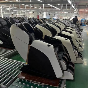 2024 silla de masaje función Musical moderna Shiatsu 3D cuerpo completo silla de masaje barata gravedad cero - Product Image 3