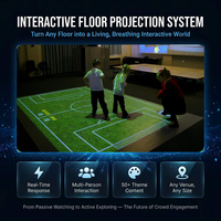 Vente directe usine : Système de projection interactive immersive pour sols, affichage éducatif pour enfants, idéal pour musées, maternelles et écoles