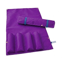 Durable American Mahjong Rack and Roll Sets Sac de rangement en nylon pour accessoires Mahjong 4 Racks