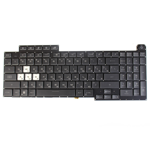 Laptop Keyboard Black Plastic Non Backlit RU for ROG Strix G713 G713Q G713QY G713QE G713QM G713QR - Product Image 3