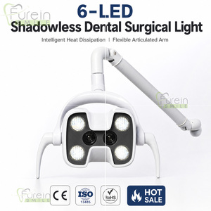 Dental Unit 6-<b>Bulb</b> LED Dental Lamp <b>Sensor</b>-Powered Operation <b>Light</b> Electric Oral LED <b>Light</b> - Product Image 1