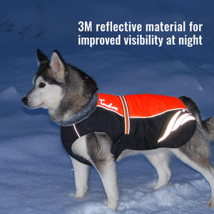 ट्रूलोव थोक उच्च गुणवत्ता वाले चिंतनशील कुत्ते शीतकालीन जैकेट वाटरप्रूफ प्रतिबिंबित गर्म समायोज्य टिकाऊ नरम पालतू कोट - Product Image 2