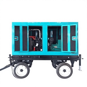 เครื่องกำเนิดไฟฟ้าดีเซล Weichai 100KW แบบเคลื่อนที่ พร้อมกล่องเก็บเสียง สำหรับงานก่อสร้างสะพาน ระบบจ่ายไฟทั่วไป รุ่น KD-100GF 400/230V - Product Image 1
