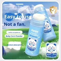 Poudre corporelle multifonctionnelle BIEUA Nid d'oiseau Calendula Poudre de maïs Sans talc Logo personnalisable Poudre corporelle d'été 100g