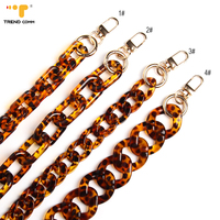 Élégant Coloré Acrylique Bracelet Collier Téléphone Charme Résine Chaîne de Téléphone Portable Conception Personnalisée