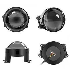 Lente de Proyector Decorativa de Ojos de Demonio Macon de 12V y 3 Pulgadas con Ocho Patrones, Accesorios para Automóviles, Proyector Frontal de Ojos de Demonio - Product Image 6