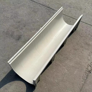 Sistema de Canaletas de Lluvia de <span class=keywords><strong>PVC</strong></span> Ecológico con Perfiles en U Extruidos a Medida para Exteriores, Cocinas y Supermercados, Resistente a la Corrosión - Product Image 5