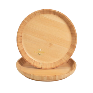 Plato de bambú 100% natural de alta calidad - Product Image 4