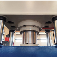 Presse hydraulique à quatre colonnes efficace de 315 tonnes, utilisée comme presse à huile pour le moulage à chaud de pots de fleurs en plastique