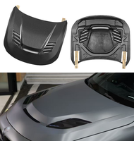 Couvre-capot avant en fibre de carbone double face de style V G87 compatible avec BMW M2 G87 G42 2023+ - Pièces automobiles