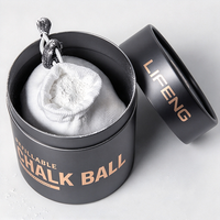 Accessoires de sport : Boule de craie réutilisable pour la gym, 100 % carbonate de magnésium, améliore l'adhérence, boule de craie pour mains sèches, pour l'escalade en extérieur