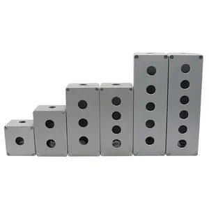 BOL-01/2/3/4/5/6 en fonte d'aluminium en métal bouton poussoir boîte étanche en aluminium boîte à boutons