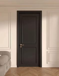 Pintu Masuk Utama Kayu Desain Modern untuk Rumah, Pintu Masuk Kayu Solid - Product Image 2