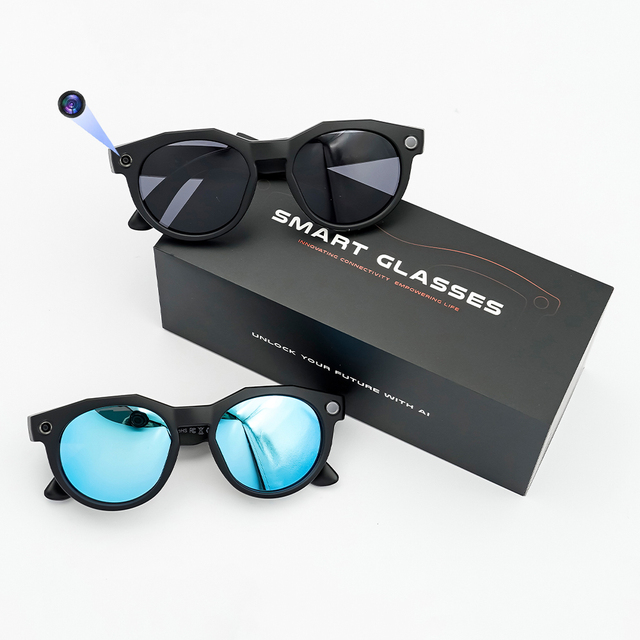 SANVNET SNT NEX Smart Eyewear 8MP Camera UV protection Sunglasses WIFI Transfer Video Record Translation Al Smart Glasses 2026