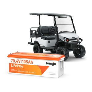 Stok AS 48V (51.2V) 100Ah 200A paket baterai Lithium troli Golf saat ini Bluetooth Monitor pengisi daya perlindungan suhu rendah - Product Image 1