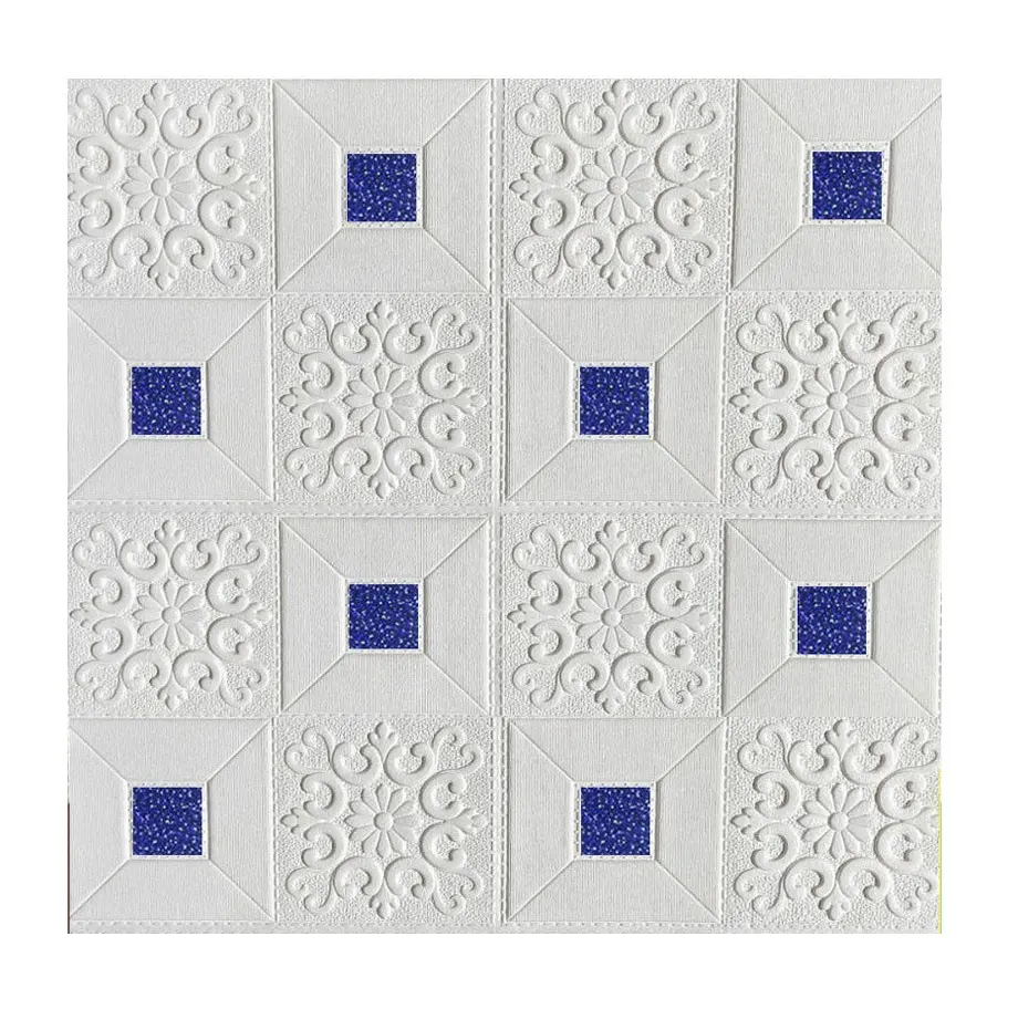 Ceiling Wallpaper Decor Self-adhesive Soundproof Wallpaper Walls/sofa Wall Decor XPE Foam Wall Stickers