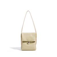 BESTELLA Sac bandoulière unisexe en cuir véritable, étanche, portable, avec fermeture à bouton, pour téléphone portable, mini, usage quotidien, vente en gros