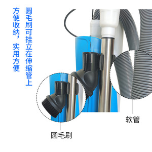 Dihai Upright Vacuum Cleaner Cyclone Fabric Dust Bag 10m Cord Carpet Cleaning Machine - Product Image 4