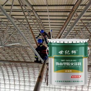 White Grey Family Housing Factory Indoor Use Water-based Fireproof Intumescent Coating - Product Image 3