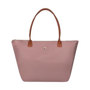 กระเป๋าโท้ทไนลอนแบบพับได้ น้ำหนักเบา กว้างขวาง พร้อมหูหิ้วด้านบน เหมาะสำหรับทำงาน ท่องเที่ยว หรือใช้ในชีวิตประจำวัน - Product Image 1