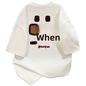 T-<span class=keywords><strong>shirt</strong></span> d'été ample à manches courtes pour <span class=keywords><strong>femme</strong></span>, style japonais rétro, <span class=keywords><strong>kaki</strong></span>, en polyester résistant à l'usure, imprimé géométrique - Product Image 5