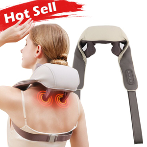 Meilleure Vente : Masseur intelligent chauffant Shiatsu par pétrissage pour tissus profonds, pour la nuque, le dos, les épaules et les cervicales, type châle ST-350 Hot Sell S - Product Image 1