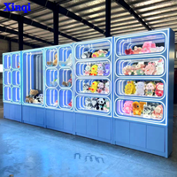 Présentoir de jouets en Offre Spéciale et comptoir de réception pour magasin de machines à griffes d'arcade Distributeur automatique de jouets à capsules Magasin de machines Gashapon