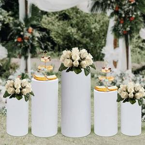 Khuyến Mại Tổ Chức Sự Kiện Trang Trí Nội Thất Trực Tiếp Vòng Xi Lanh Đứng Bệ Hiển Thị Chân Đứng - Product Image 1