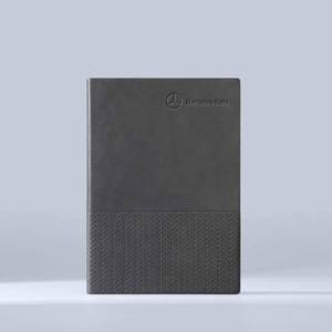 Wholesale Embossed Fabric Personalized Notebook Writing Pads Journal <b>Diary</b> Planner with <b>Custom</b> OEM logo Pages for Unique Product - Product Image 3