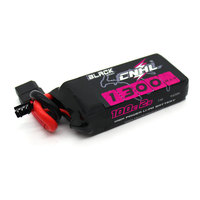 Cnhl Seri Hitam Baterai 1300Mah 7.4V 2S 100c Lipo dengan Colokan Xt60