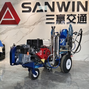 Machine de marquage routier à double pompe <span class=keywords><strong>GRACO</strong></span>, mélangeur interne, pulvérisateur de <span class=keywords><strong>peinture</strong></span> sans air MMA - Product Image 2
