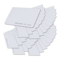 White Blank 125KHz EM ID HID RFID Tür zugangs kontroll karte ID-Karte
