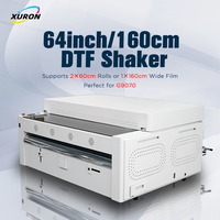 Printer DTF Komersial Baru Otomatis Merk Xurong Mendukung Gulungan 2*60cm/Printhead Film Wild 160cm/64inch