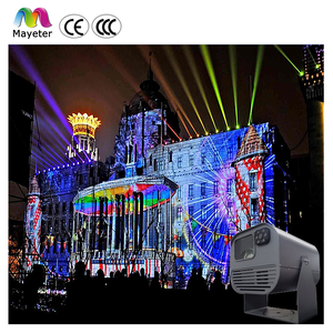 Proyector 3D para Exteriores IP65 de Gran Tamaño para Edificios, Publicidad, Mapeo de Proyección de Video 3D, Proyector para Exteriores MYT-HW10K - Product Image 5