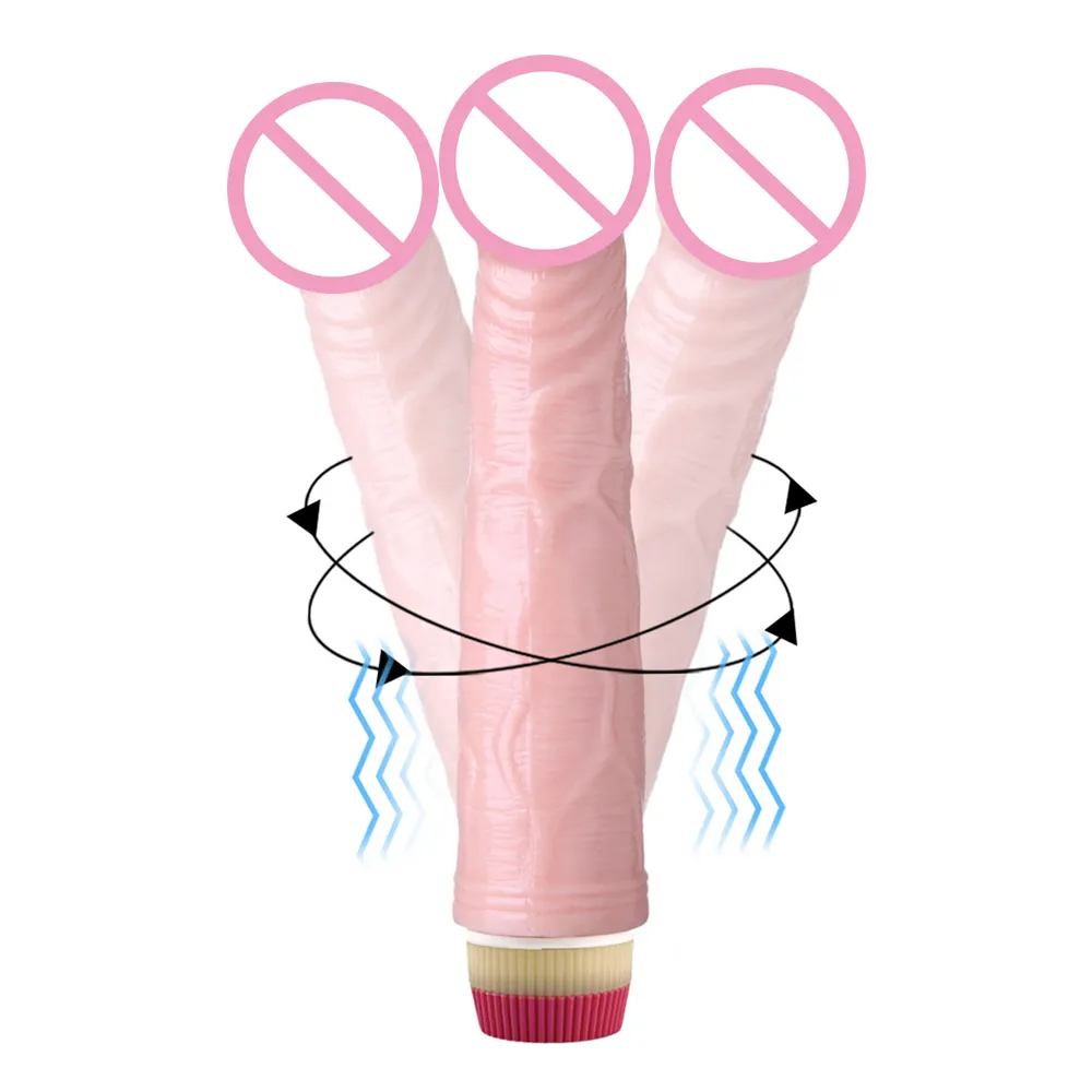 Grande Vibrador Enorme para Mulheres Lésbicas Vibrando Adulto Sexo Brinquedos Cristal Borracha Dildos Artificial Penis