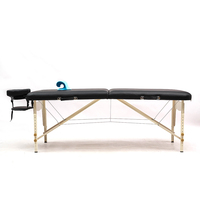 Offre Spéciale pliable 2 pli Camillas De Masajes cuir Spa Salon meubles Thai Table Portable beauté visage cils Massage lit