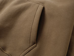 Sweat à capuche décontracté en coton rembourré unisexe, confortable et tendance, coupe ample, personnalisable, best-seller 2025 pour l'automne et l'hiver - Product Image 4