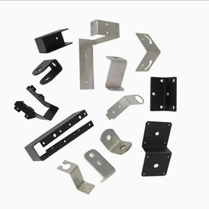 Supports en tôle sur mesure, pièces métalliques usinées CNC, composants de montage découpés au laser, quincaillerie industrielle - Product Image 3