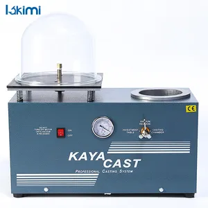 コンパクト真空インベストメント鋳造機KAYA鋳造装置ジュエリー鋳造機LK-CM01