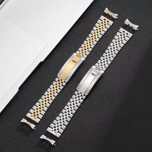 <span class=keywords><strong>Bracelet</strong></span> de <span class=keywords><strong>montre</strong></span> en acier inoxydable de haute qualité, droit ou courbé, remplaçable, pour <span class=keywords><strong>montre</strong></span> <span class=keywords><strong>DW</strong></span> Seikoo Submarine Oyster 20 21 mm - Product Image 3