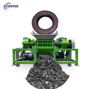 Broyeur de pneus industriels - Concasseur de pneus en caoutchouc robuste pour le recyclage - Product Image 1