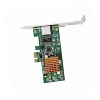 Adaptateur Fibre RJ45 PCIE X1 Gigabit à Port Unique pour Serveur, avec Puce GRT G210AT