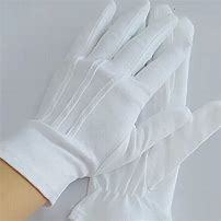 Guantes DE SEGURIDAD biodegradables de algodón para ceremonia, terapia, eventos ceremoniales, desfiles funerarios, Banda de Marcha masónica, guantes de trabajo - Product Image 2